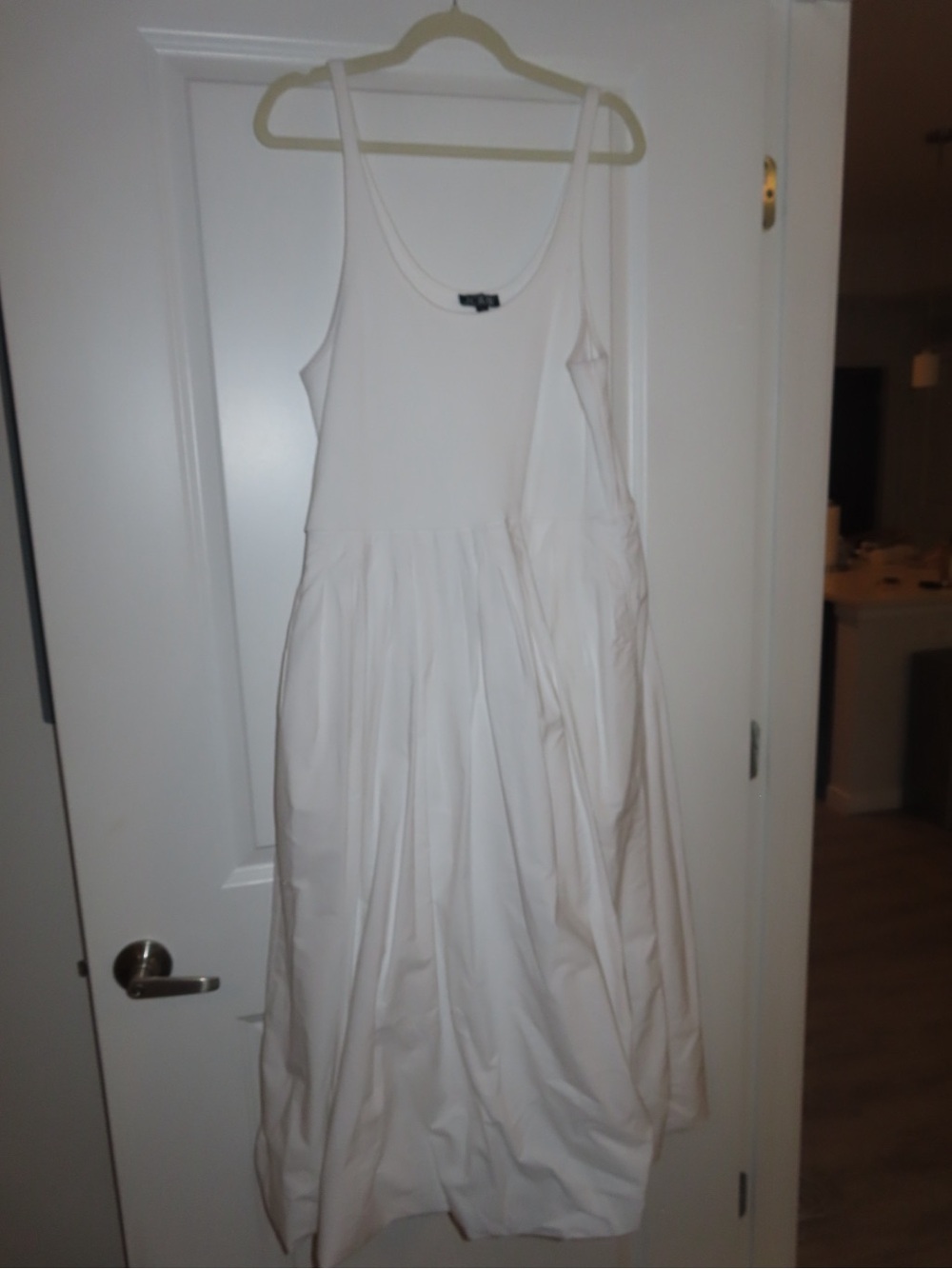 J.Crew White Midi Dress - Classic Summer Style